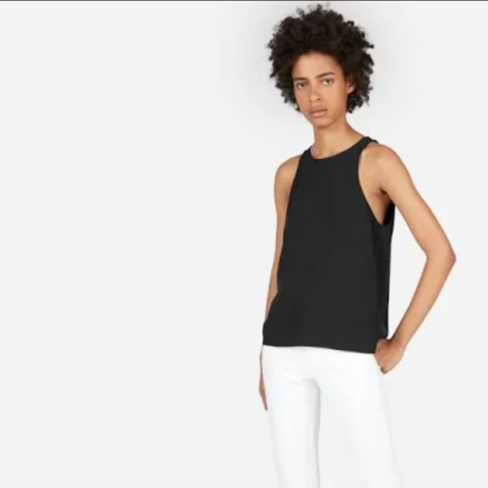 Everlane The Japanese GoWeave High-Neck Tank